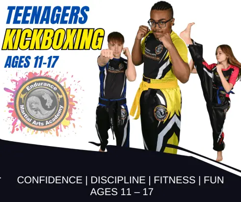 Teenager's-Teens Kickboxing Karate & Thai-Boxing